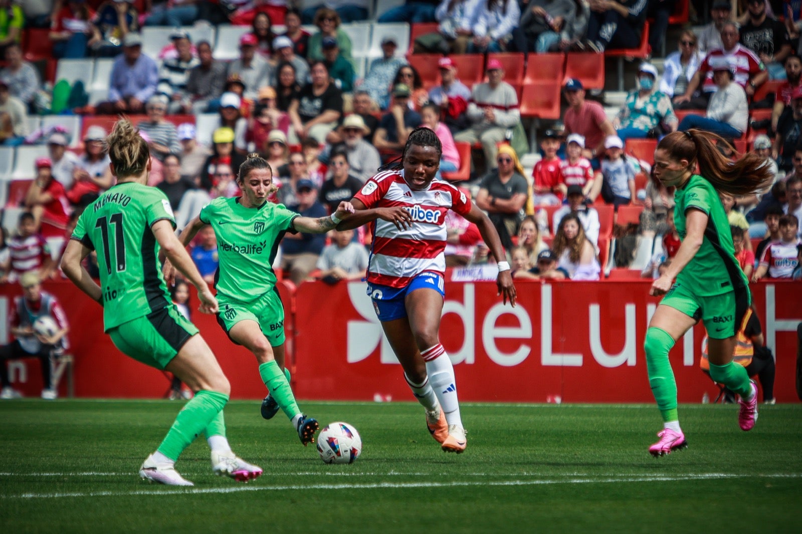 El Granada - Atlético de Madrid visto a pie de campo