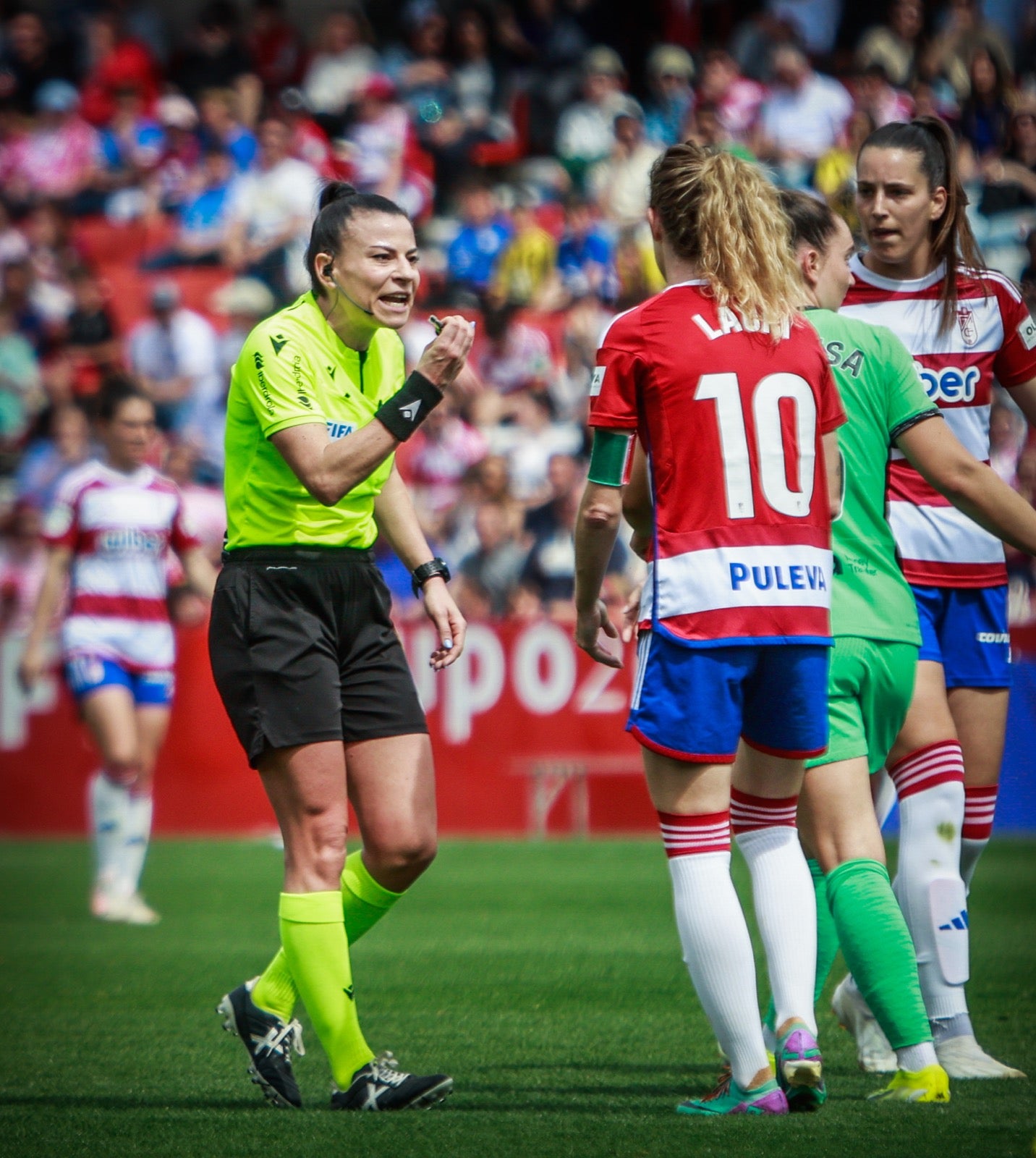 El Granada - Atlético de Madrid visto a pie de campo