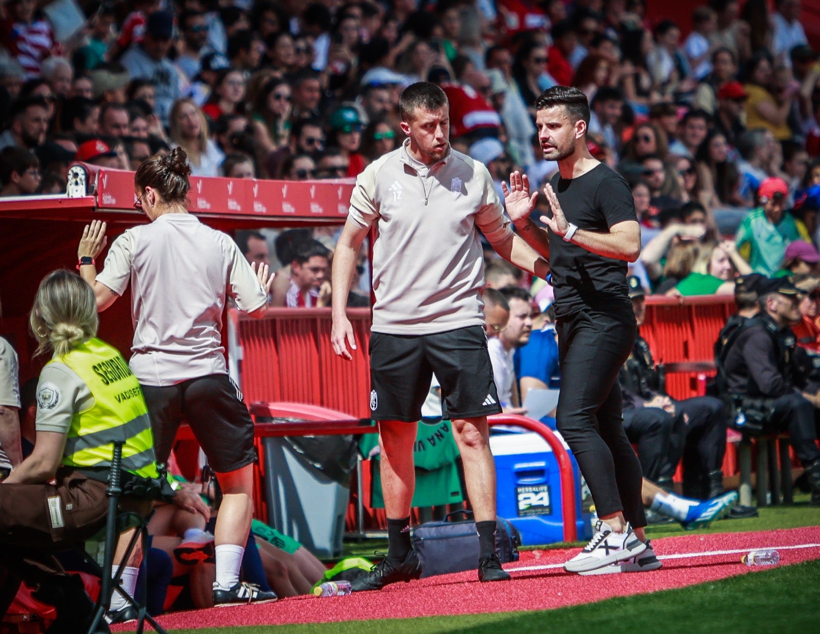El Granada - Atlético de Madrid visto a pie de campo