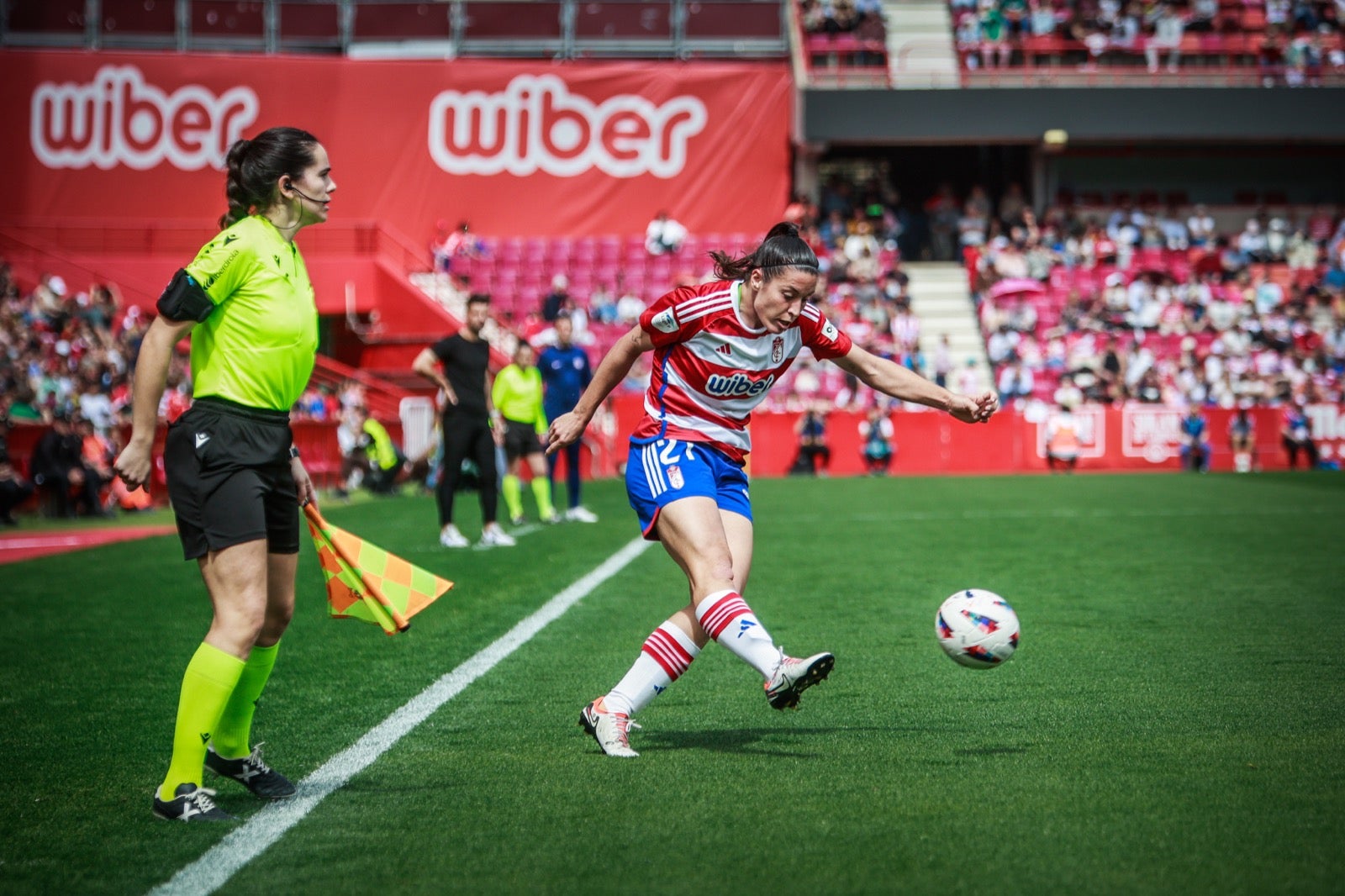 El Granada - Atlético de Madrid visto a pie de campo