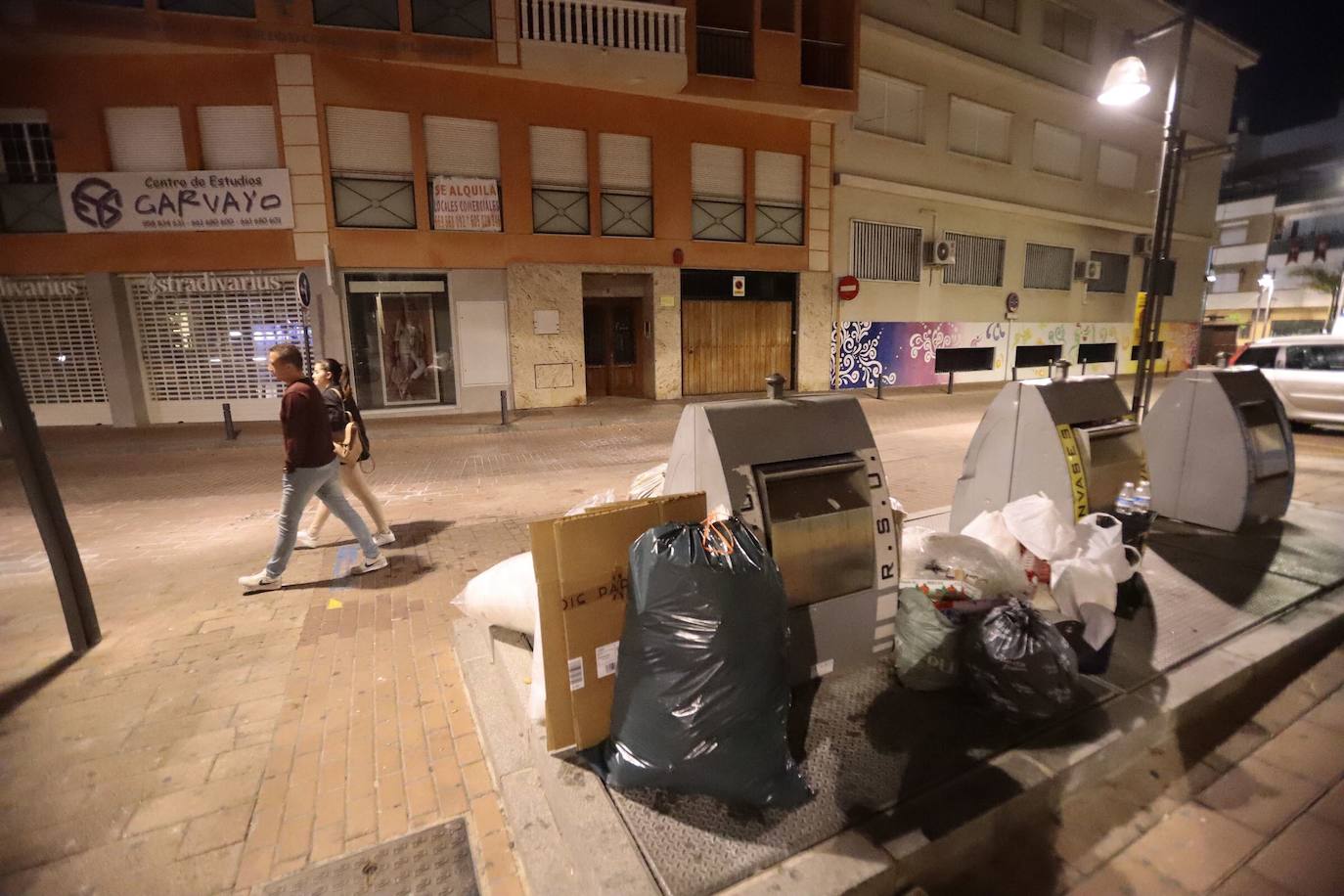 Imagen de archivo de la última huelga indefinida de limpieza en 2019.