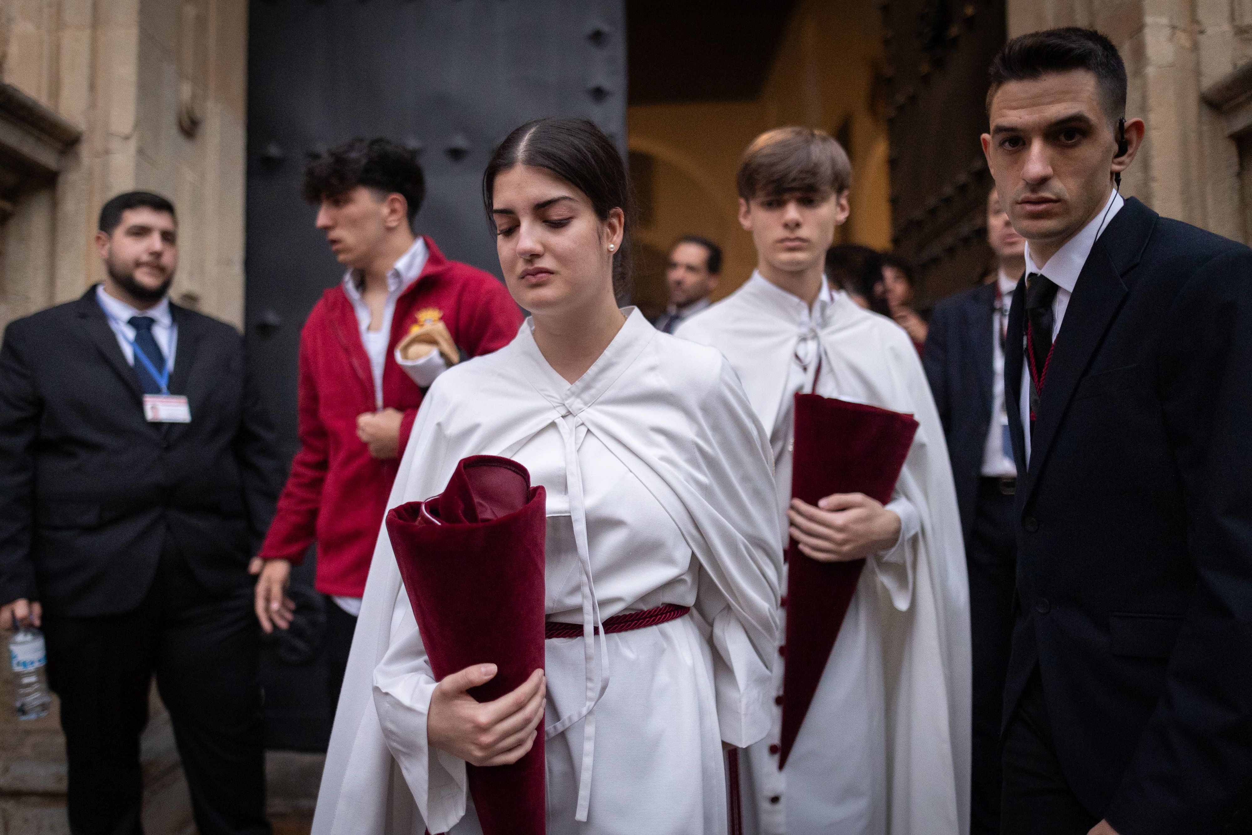 Las imágenes más íntimas y sorprendentes del Domingo de Ramos en Granada