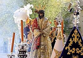 Nuestro Padre Jesús de la Piedad en su Presentación al Pueblo, en una imagen de archivo.