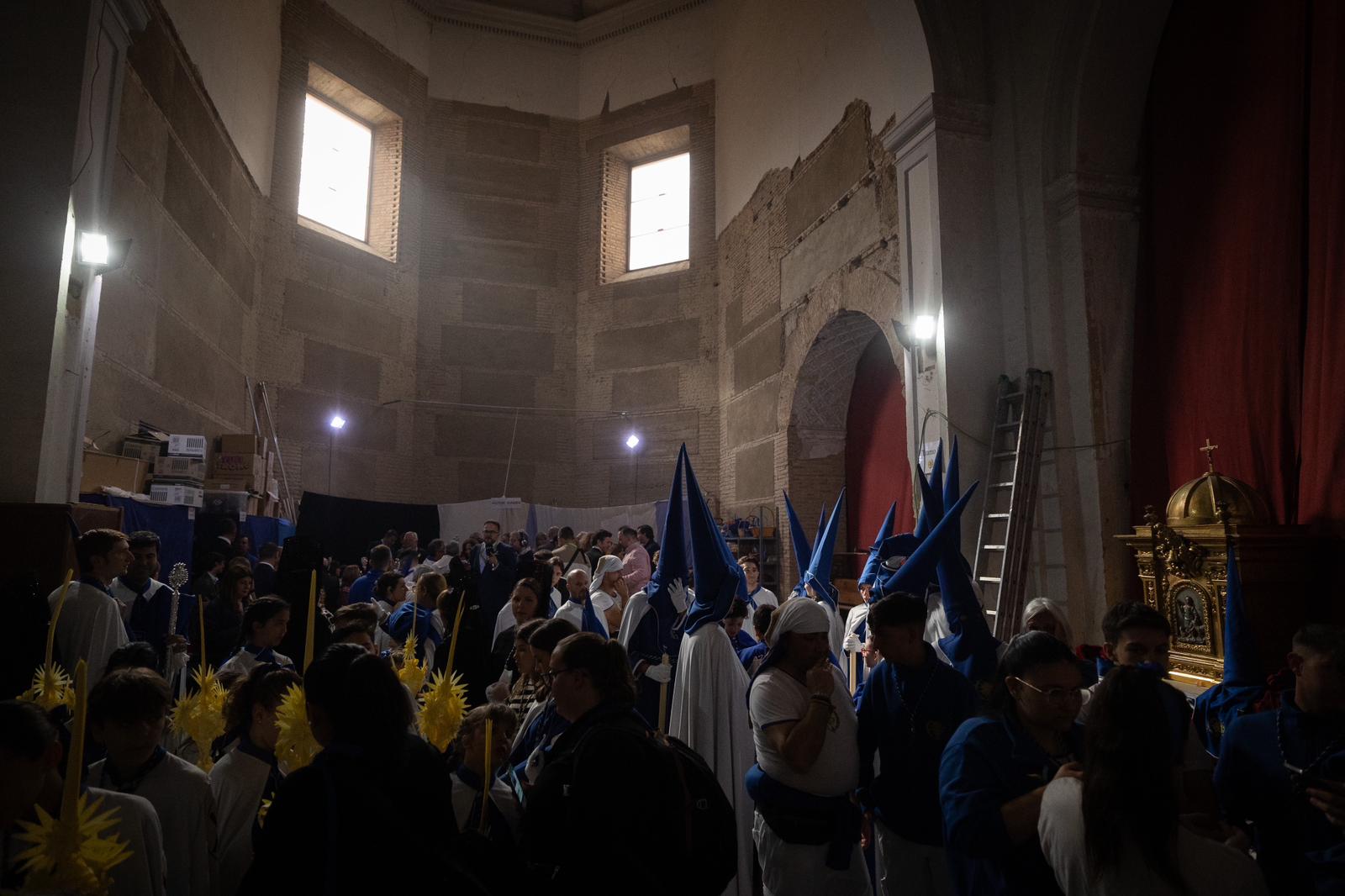 Las lágrimas de la Borriquilla de Granada, en fotos