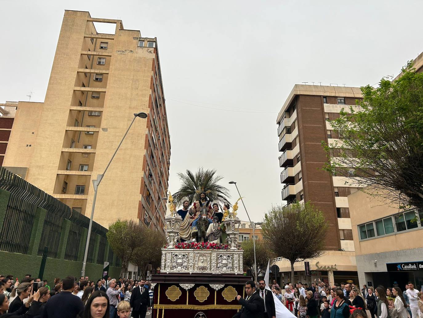 Las imágenes de La Borriquita en Almería