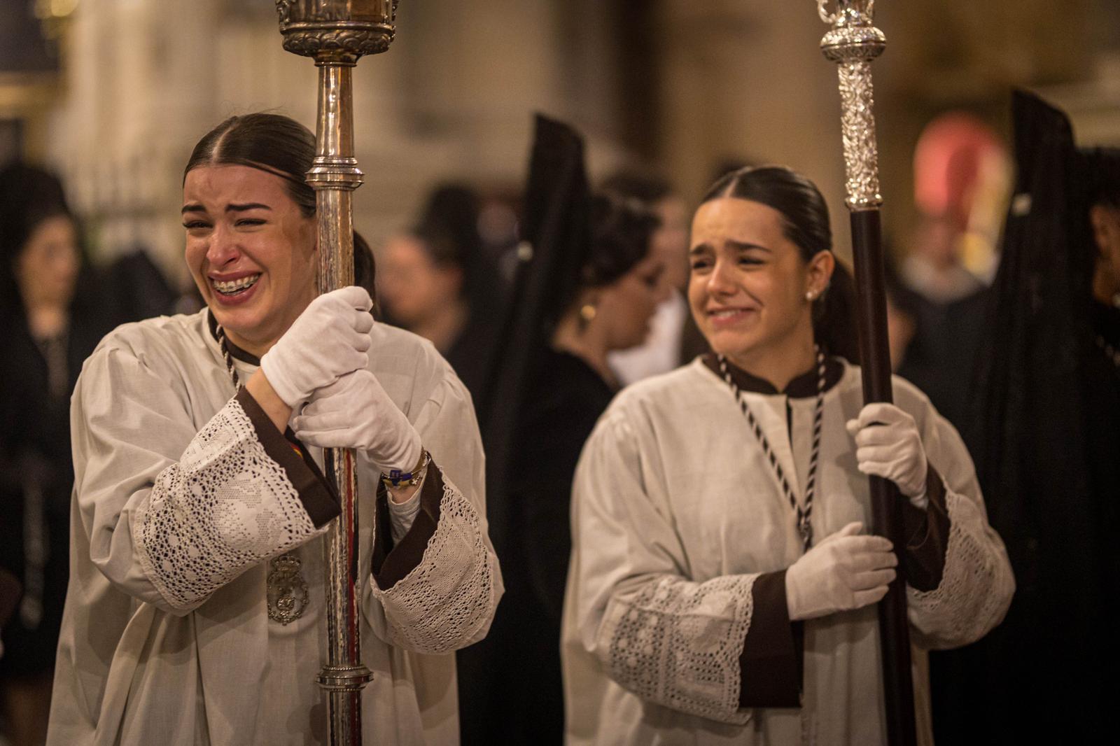 Las imágenes más íntimas y sorprendentes del Domingo de Ramos en Granada