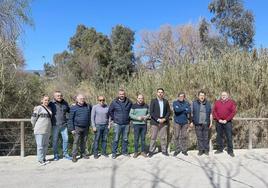 El PSOE exige a la Junta que limpie el río Andarax ante su «lamentable» estado de conservación