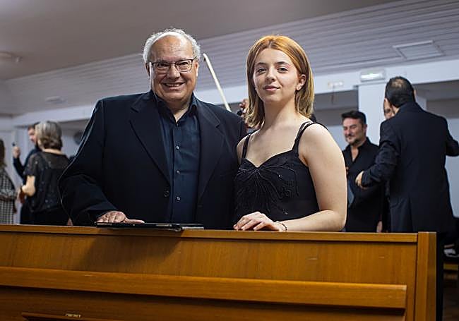 Adolfo Palomares y Kika Borrego.