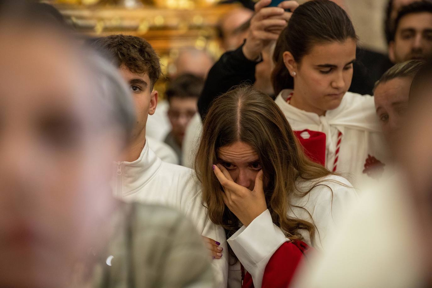 Las imágenes de la suspensión de Clemencia y Divino Maestro