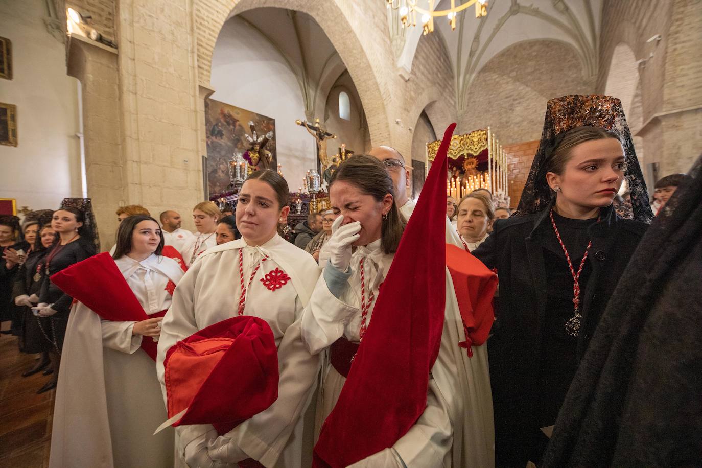 Las imágenes de la suspensión de Clemencia y Divino Maestro