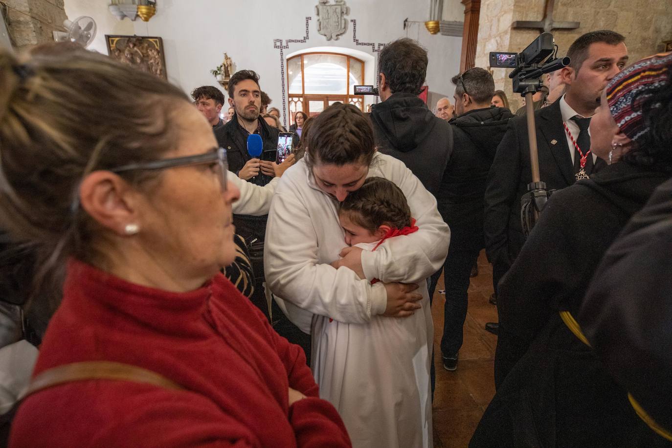 Las imágenes de la suspensión de Clemencia y Divino Maestro