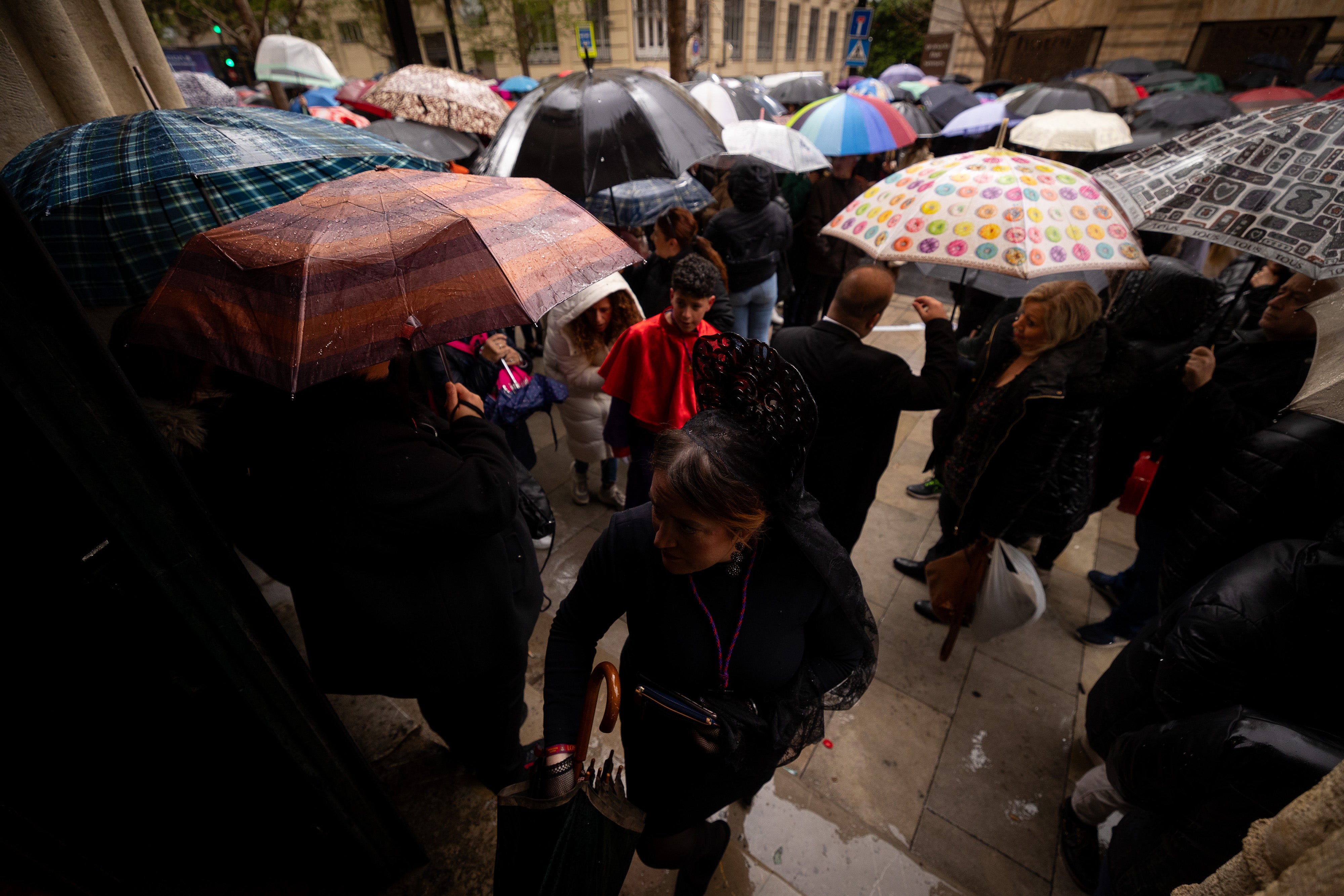 El Miércoles Santo oculto de Granada, en imágenes