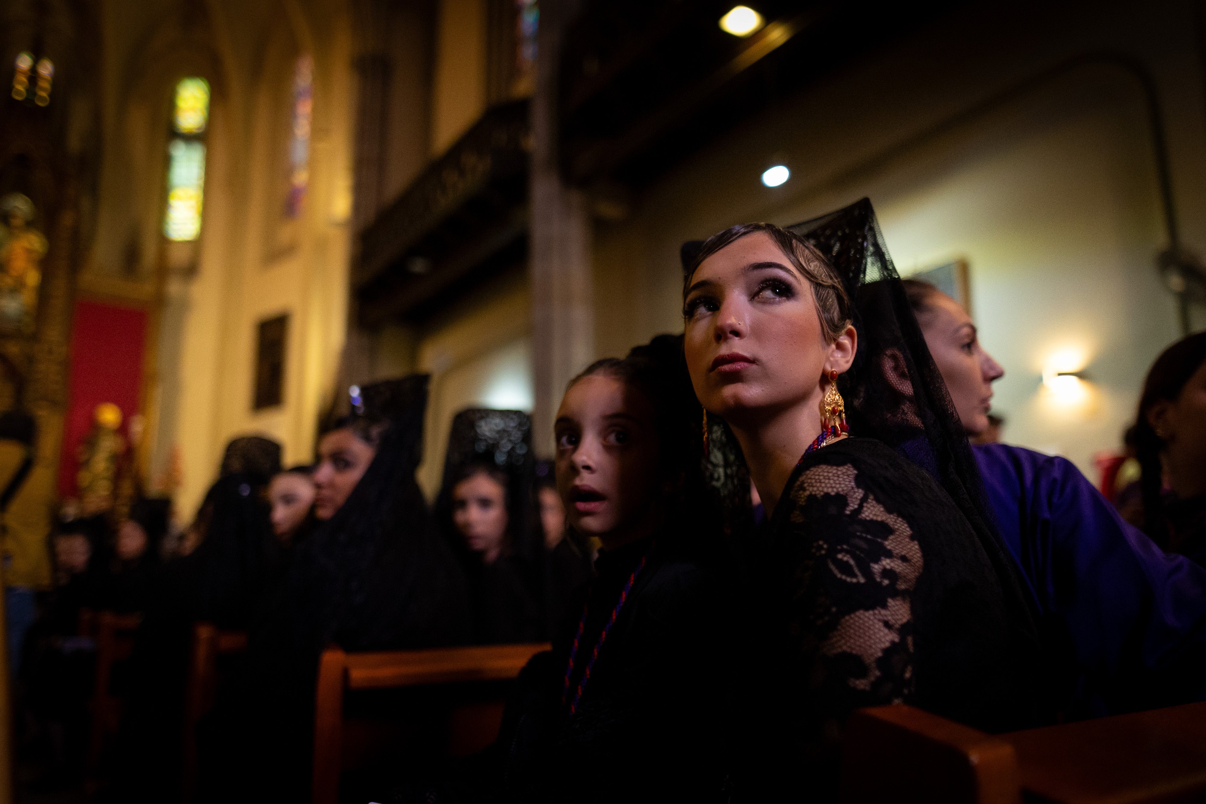 El Miércoles Santo oculto de Granada, en imágenes