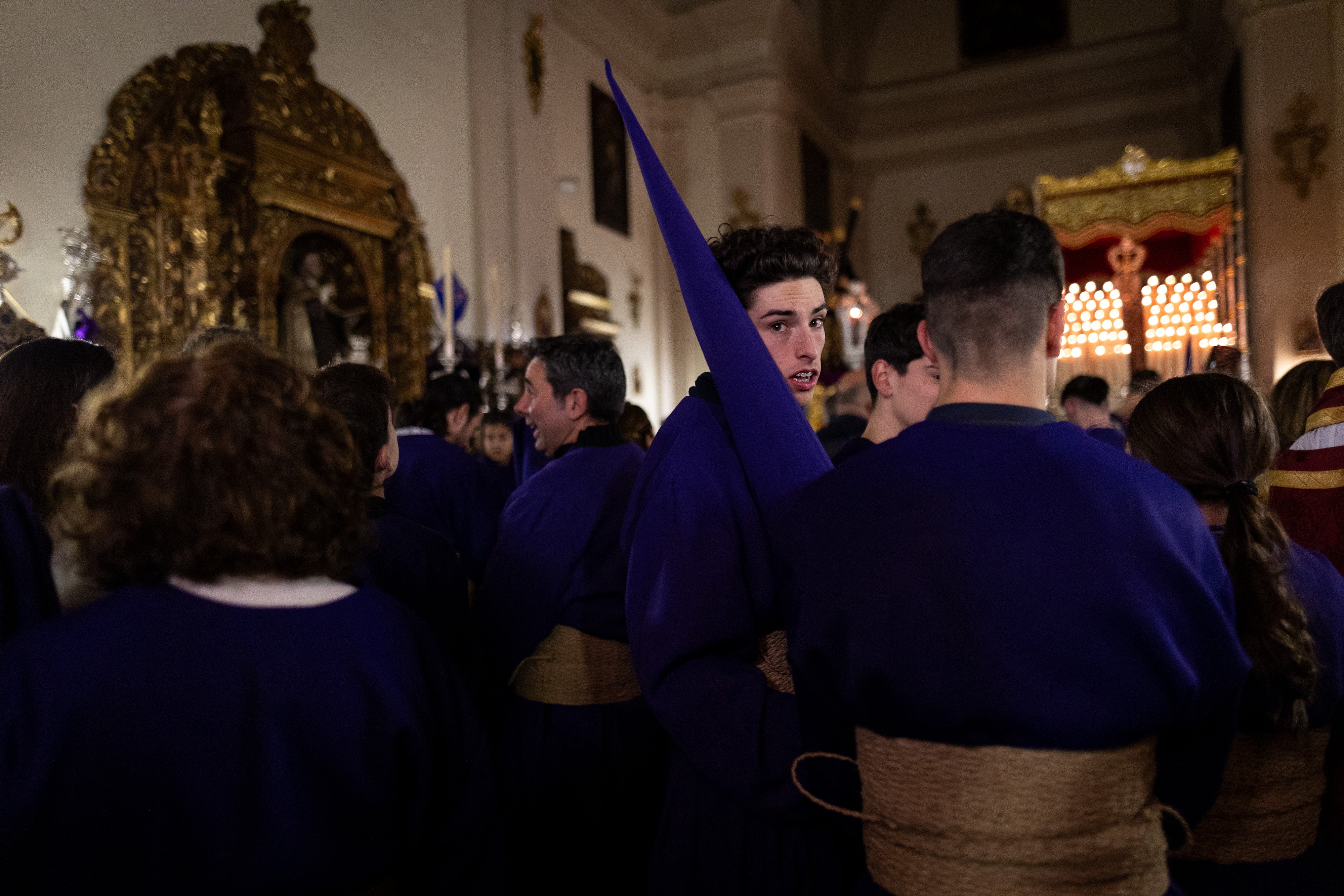 El Miércoles Santo oculto de Granada, en imágenes