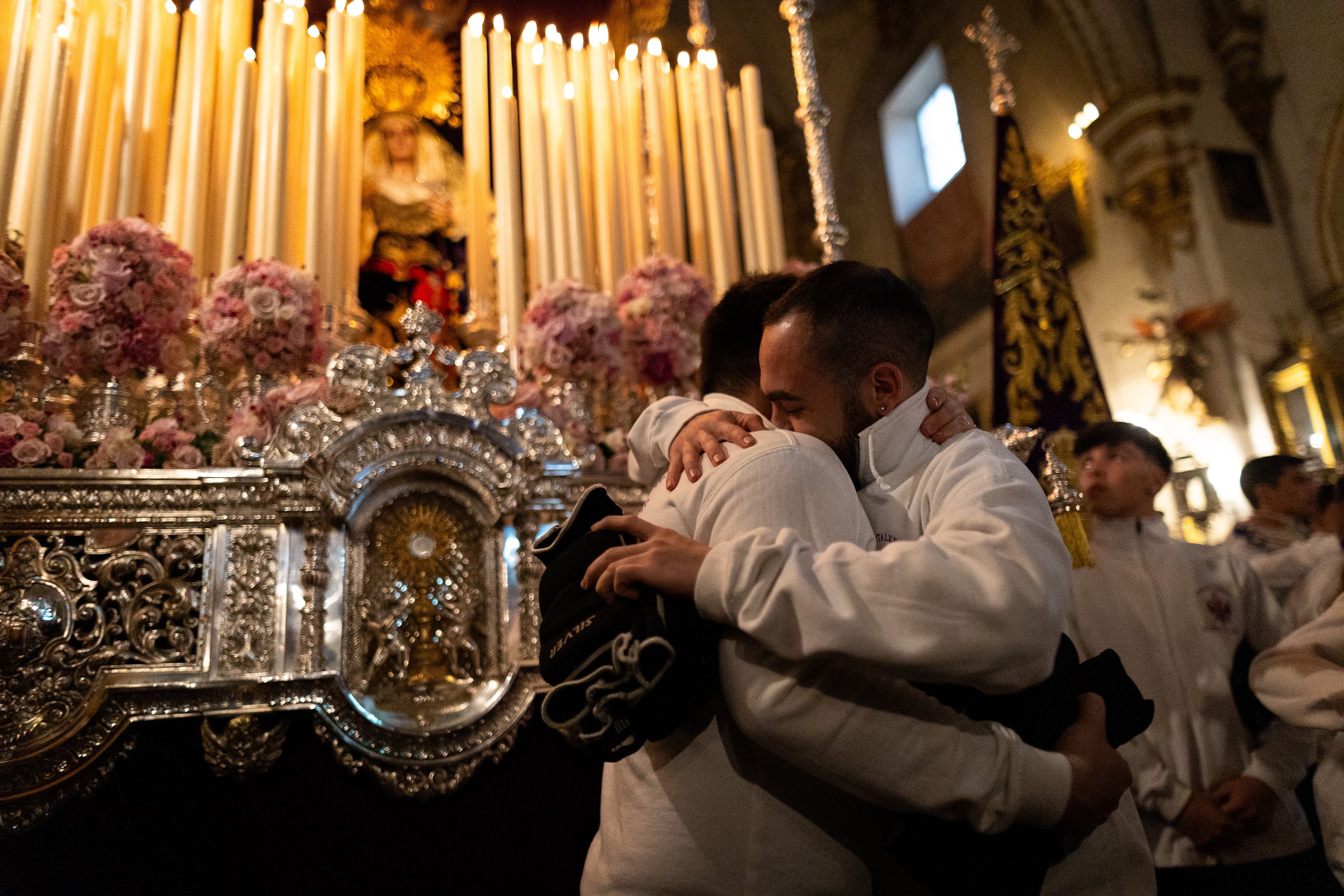 El Miércoles Santo oculto de Granada, en imágenes