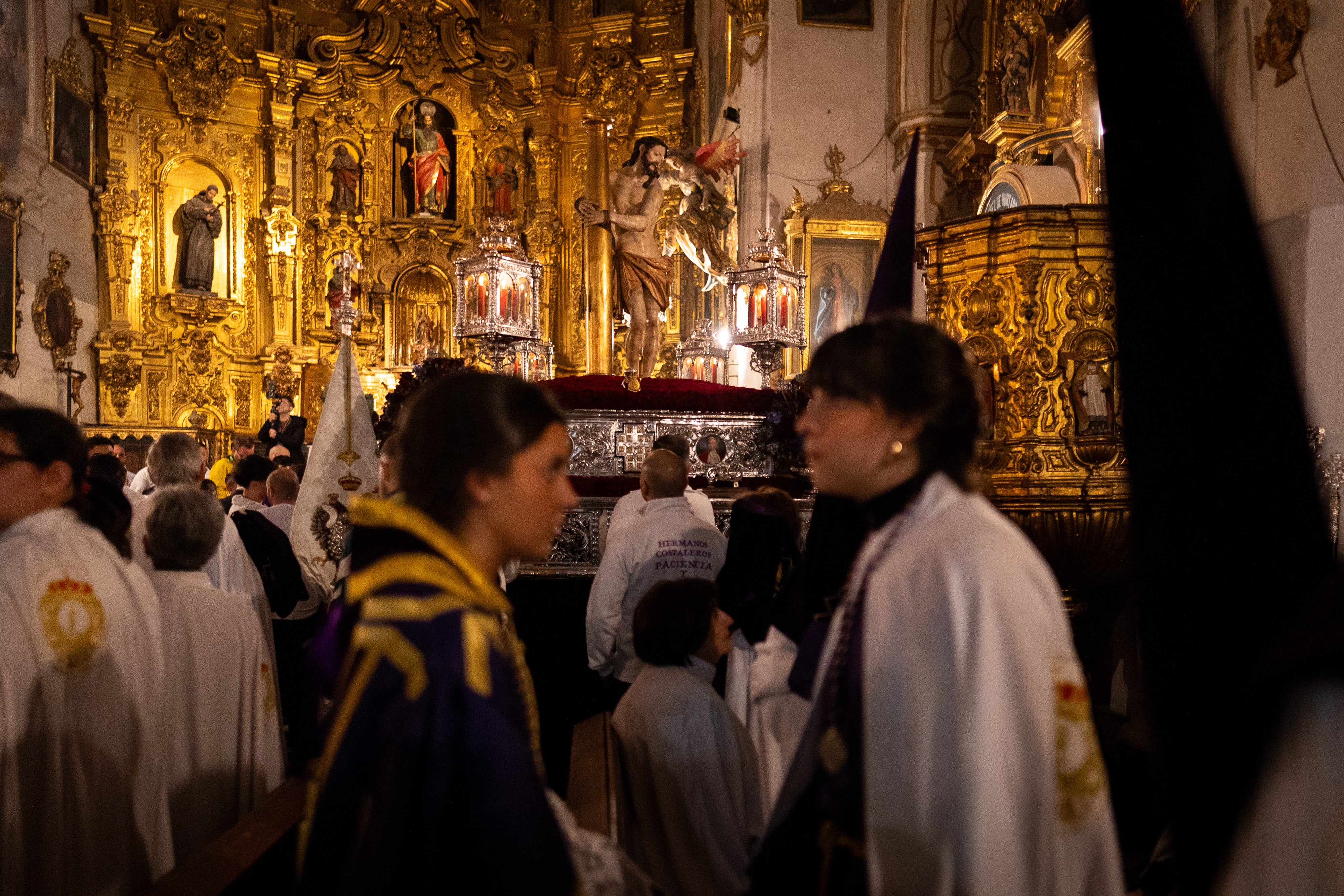 El Miércoles Santo oculto de Granada, en imágenes