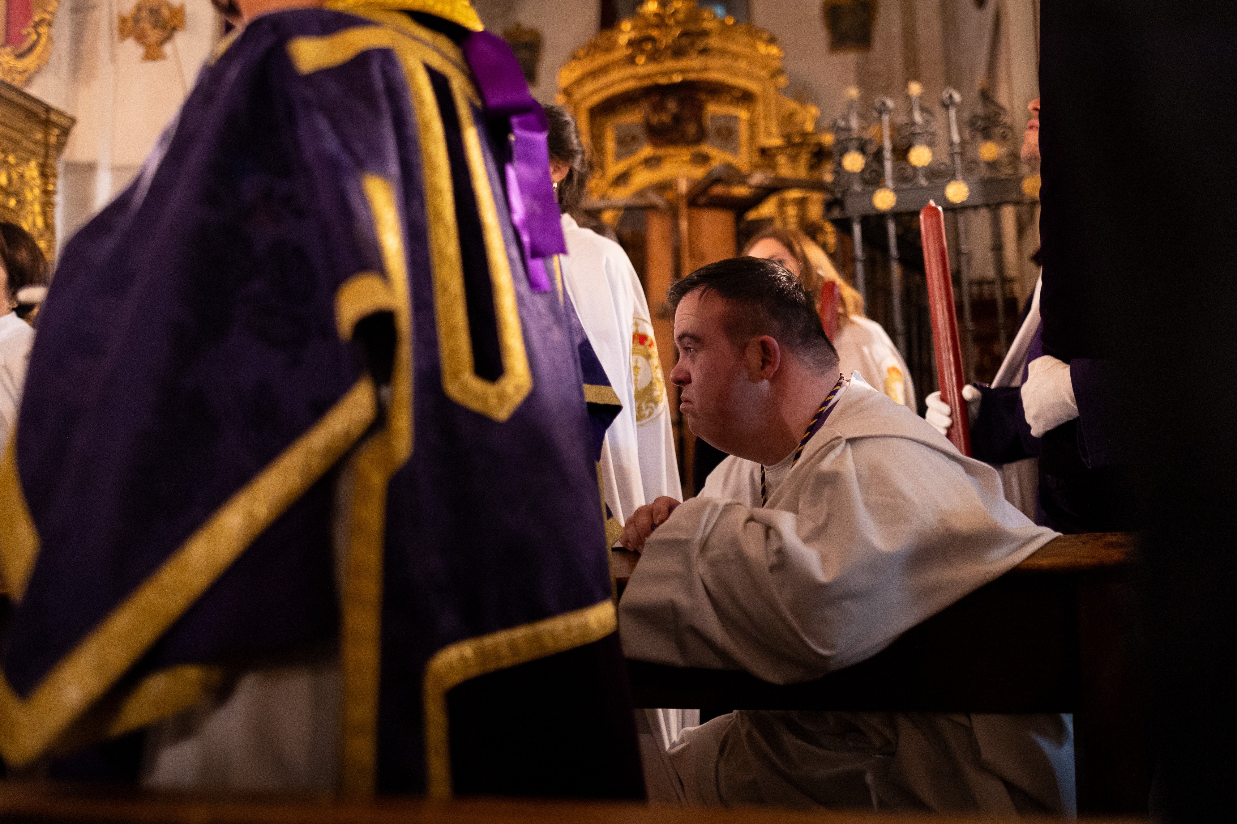 El Miércoles Santo oculto de Granada, en imágenes