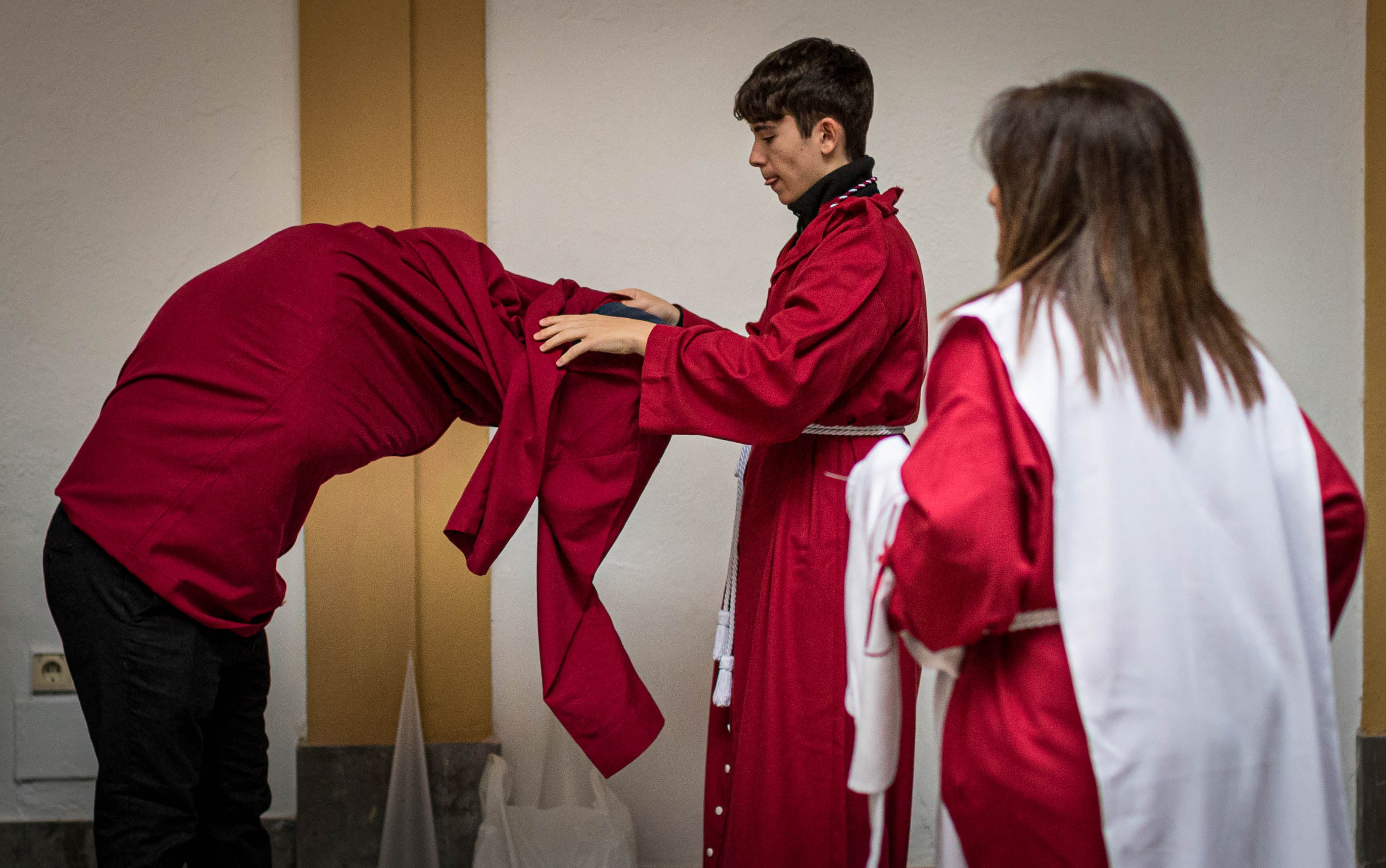 El Miércoles Santo oculto de Granada, en imágenes