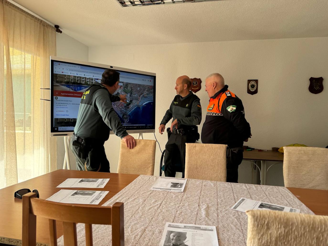 La unidad canina de Motril busca al anciano desaparecido en Almuñécar