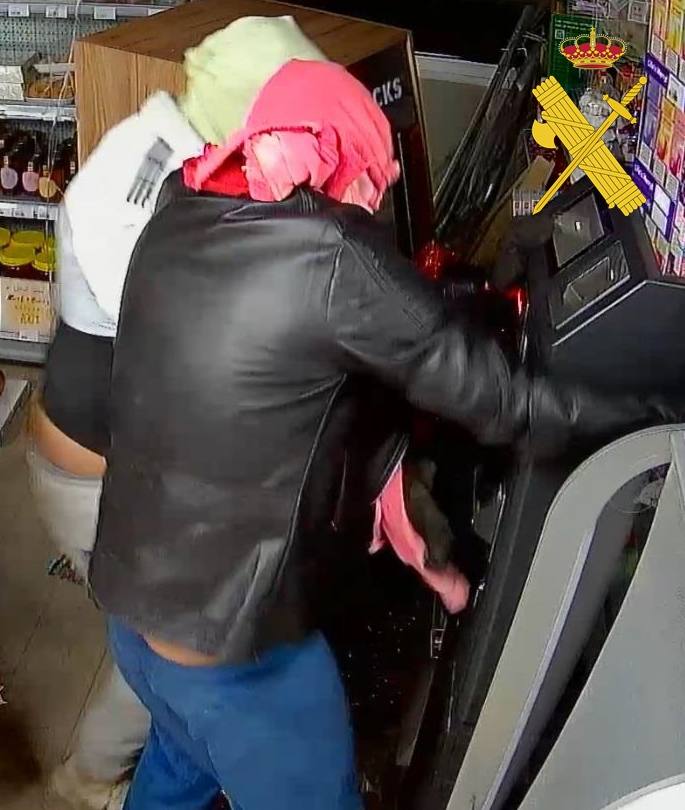 Imagen de uno de los robos atribuidos a los detenidos.