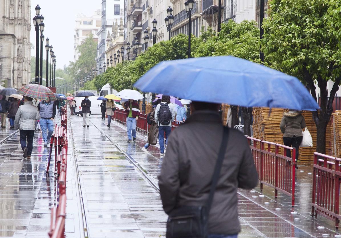 Las zonas en las que no se prevén lluvias este Jueves Santo en Andalucía