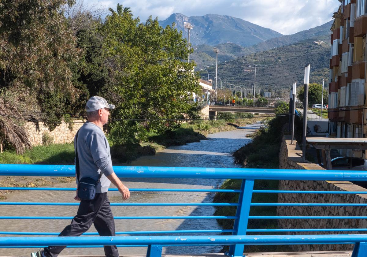 Así luce el Río Verde en Almuñécar tras las últimas lluvias