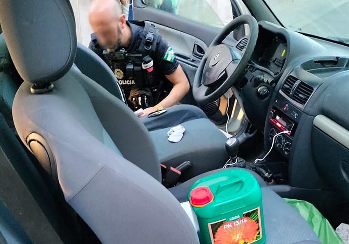 Vehículo que protagonizó la persecución en Santa Fe