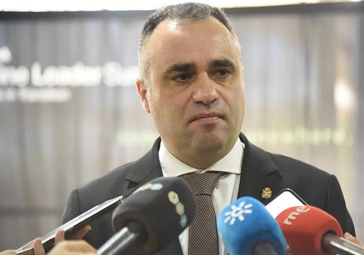 El presidente de la Diputación provincial, Francisco Rodríguez,.