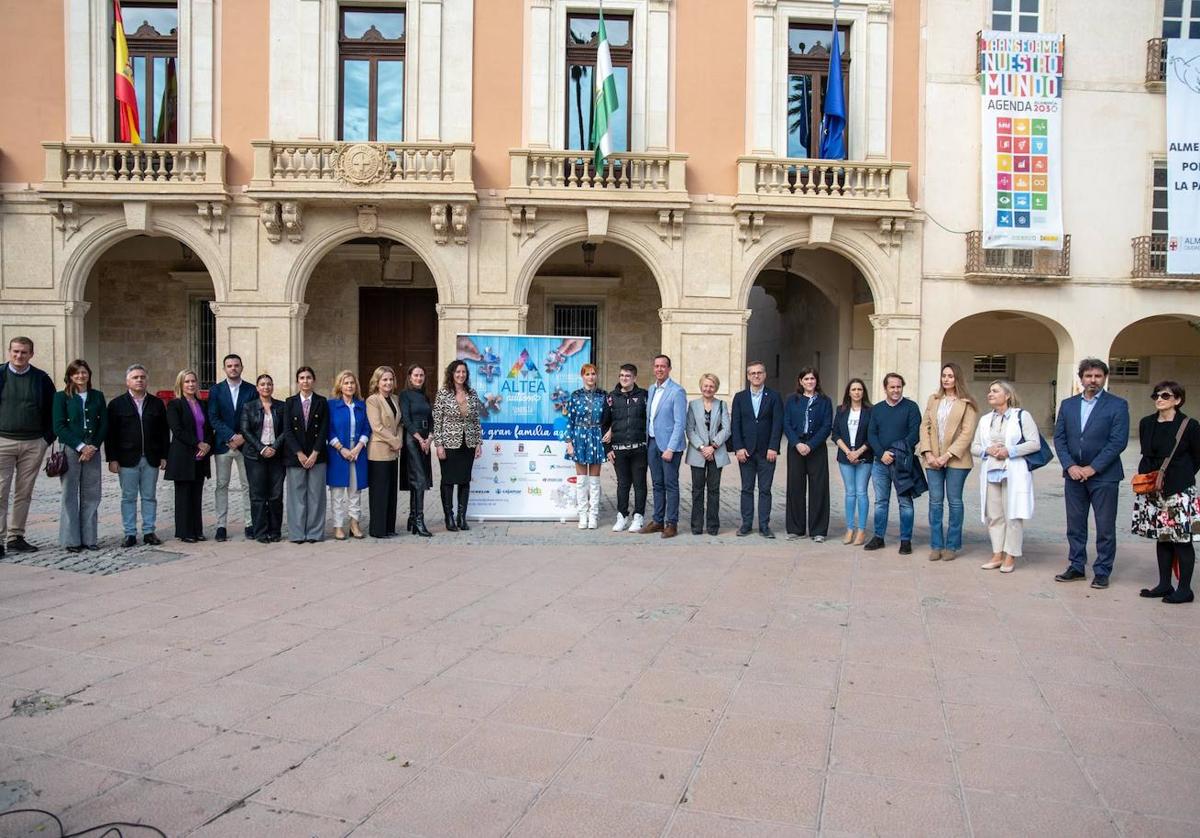 Lectura del manifiesto en la Plaza de la Constitución.