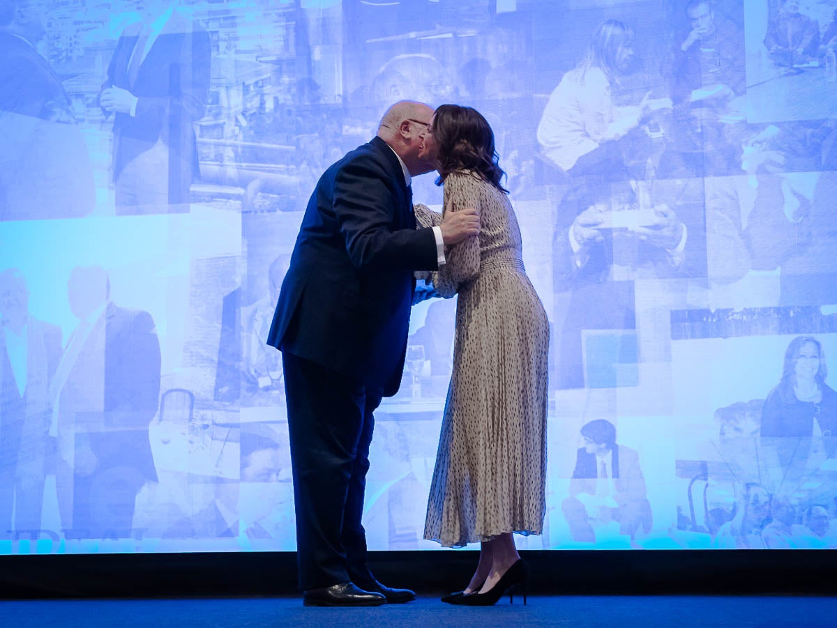 Las mejores imágenes de la cena homenaje a Eduardo Peralta