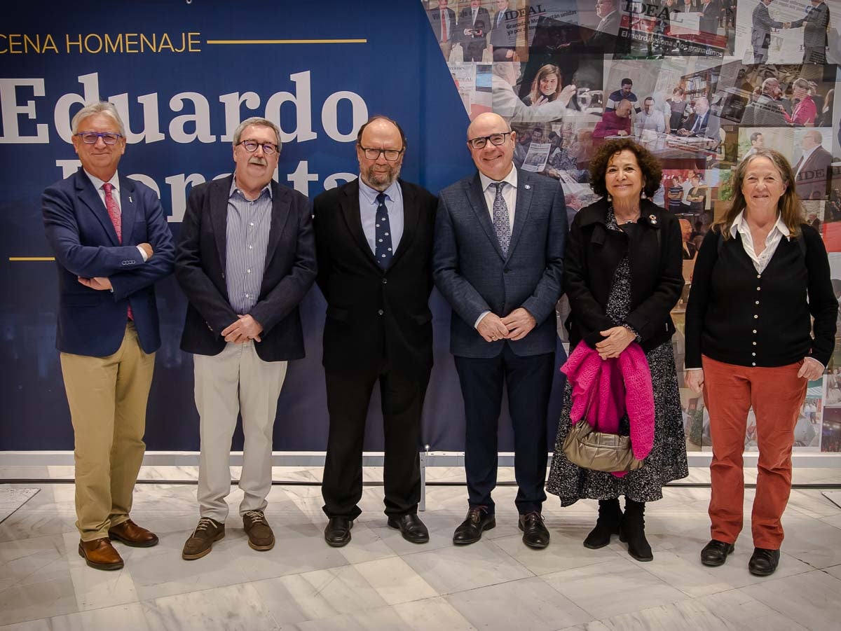 Las mejores imágenes de la cena homenaje a Eduardo Peralta