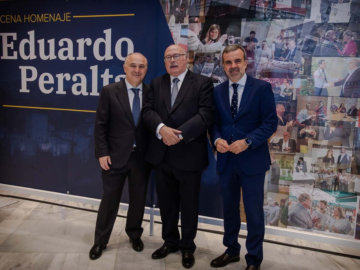 Las mejores imágenes de la cena homenaje a Eduardo Peralta