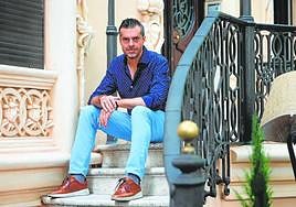 Joaquín Pérez Azaústre, ganador 'ex aequo' del premio de novela por 'El querido hermano'.