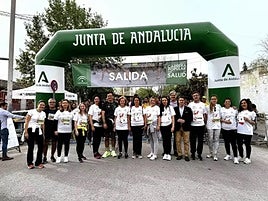 La consejera de Salud y Consumo de la Junta de Andalucía, Catalina García, en XXVI Carrera Popular por la Salud y Caminata Inclusiva en Jaén.