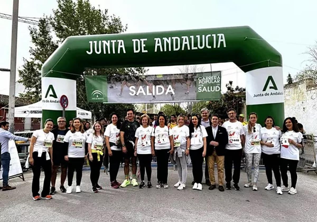 La consejera de Salud y Consumo de la Junta de Andalucía, Catalina García, en XXVI Carrera Popular por la Salud y Caminata Inclusiva en Jaén.