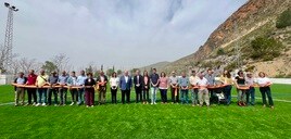 Güéjar Sierra estrena campo de fútbol, la segunda instalación para el entrenamiento con más altitud de Andalucía