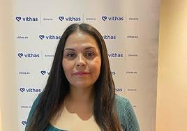 Liz Johanna Hernández, médica de urgencias en Vithas Almería.