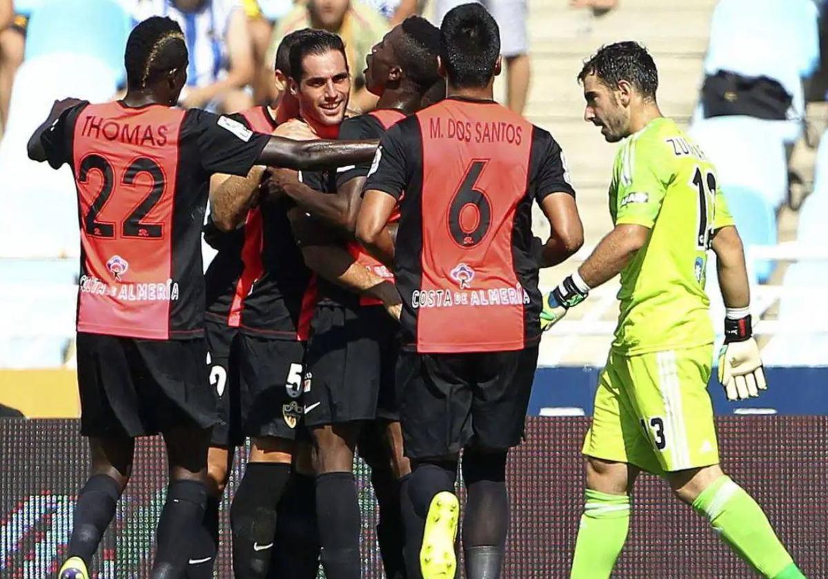 Los rojiblancos sólo han ganado una vez en Liga en Anoeta.