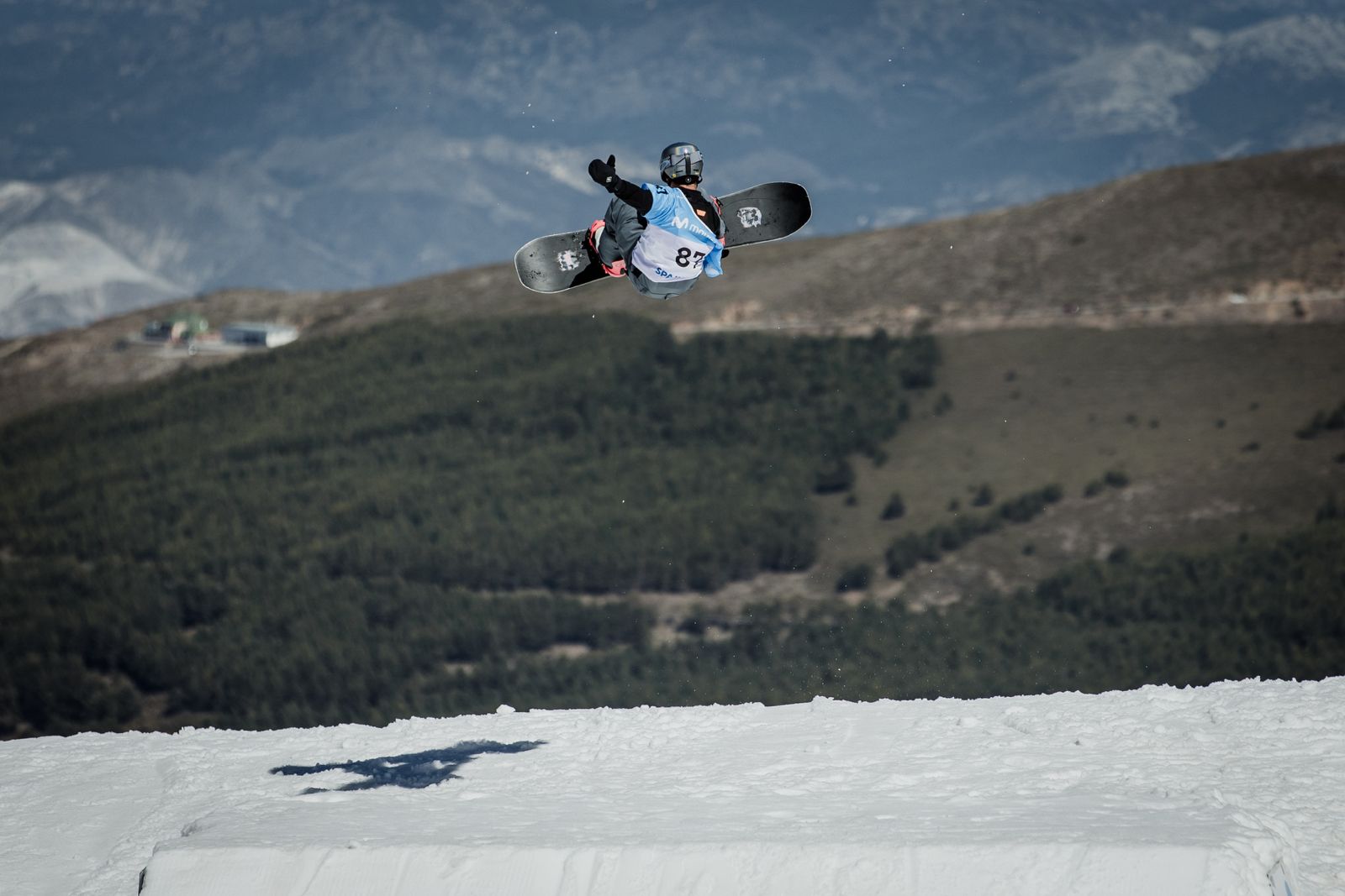 Trucos y saltos espectaculares en el Campeonato de España de Slope Style