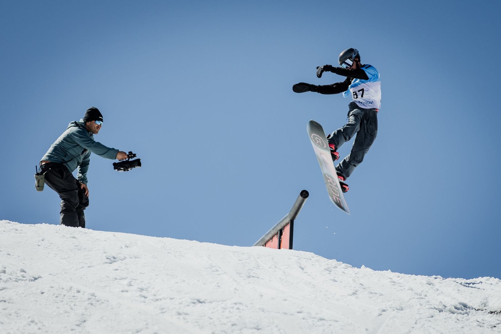 Trucos y saltos espectaculares en el Campeonato de España de Slope Style