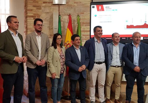 Presentación de la etapa de la Vuelta Ciclista que pasará por Jaén.