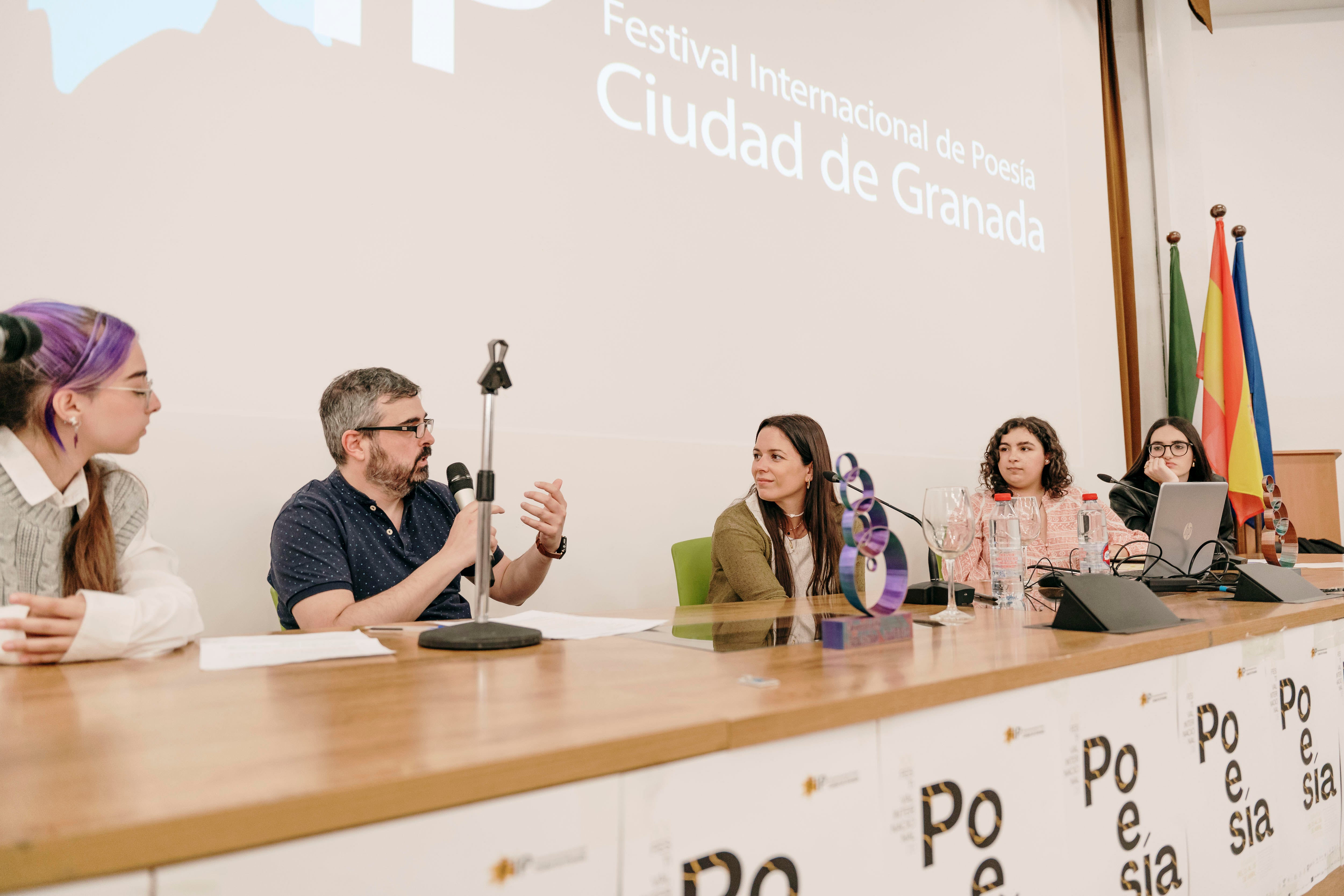 Las imágenes de la apertura del Festival Internacional de Poesía de Granada