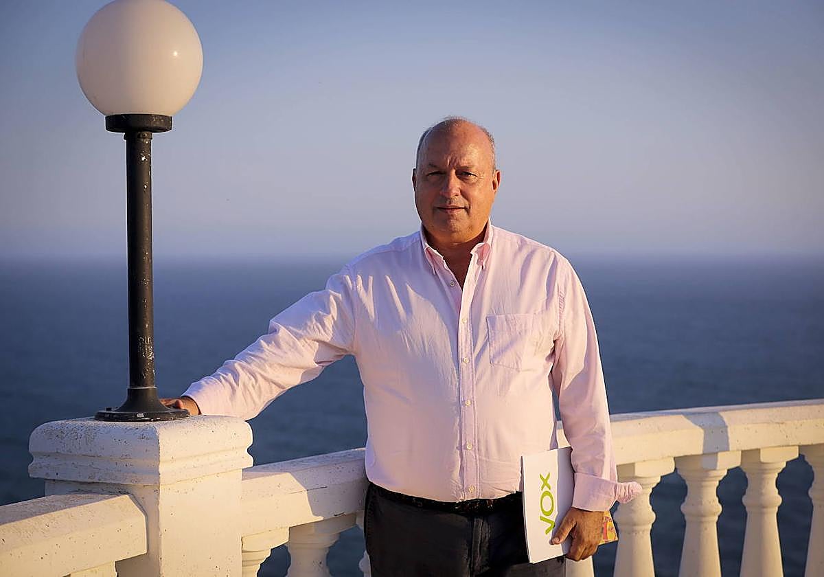 Manuel Martín fue designado presidente provincial de Vox en 2020.