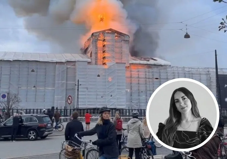 Una granadina en Copenhague, ante el desastre de la Bolsa: «Es como si ardiera la Chancillería»