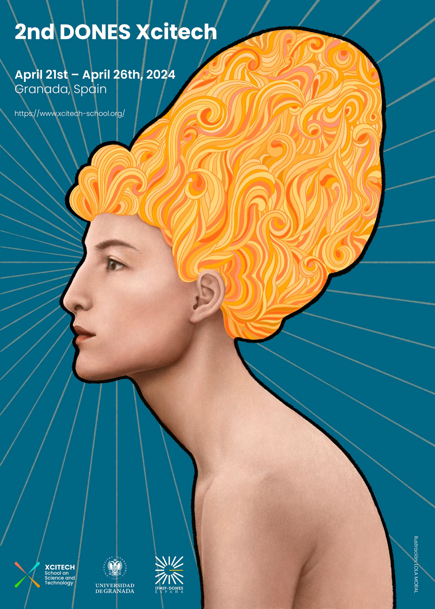 Cartel de la segunda edición de DONES Xcitech.