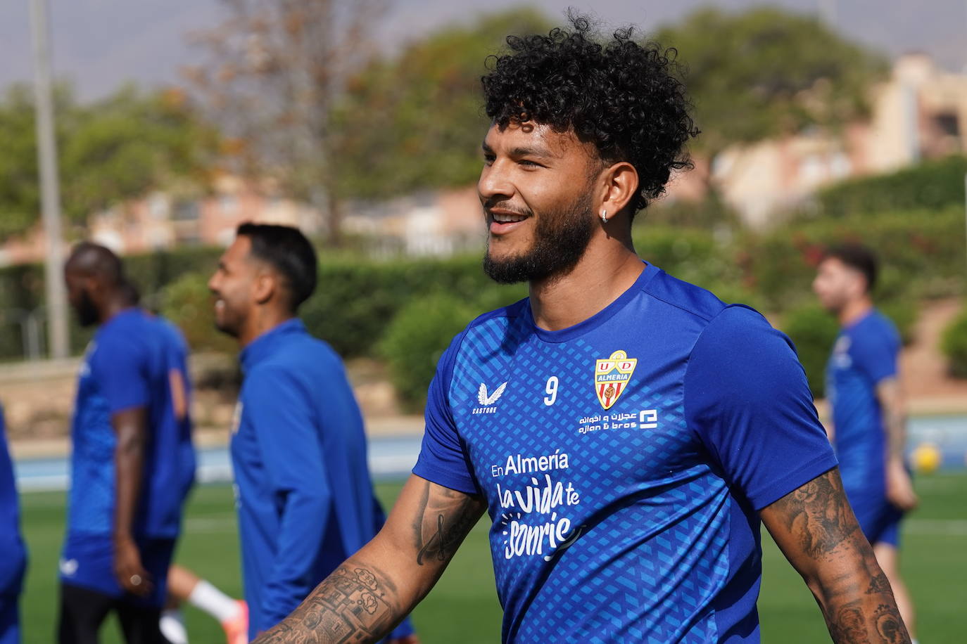 Luis Suárez en el entrenamiento de ayer.