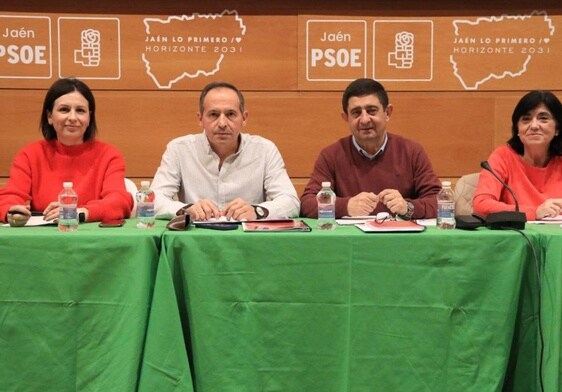 Isabel Uceda, Jacinto Viedma, Francisco Reyes y Francisca Medina, en una imagen de archivo.