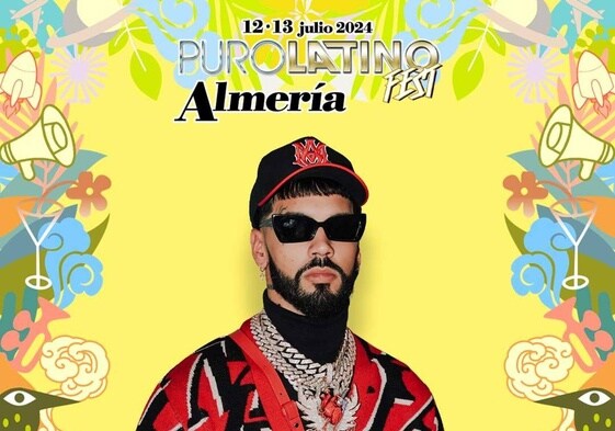 Anuel AA estará en el Puro Latino Fest Almería.