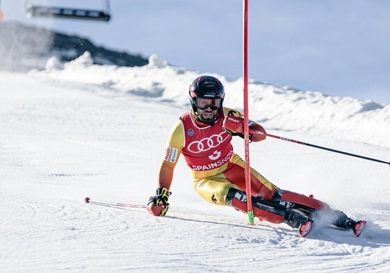 Arrieta Rodríguez y Aingeru Garay, campeones de España absolutos de esquí alpino SL en Sierra Nevada