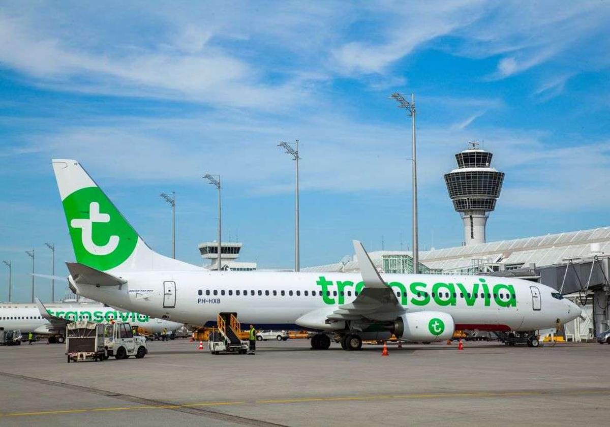 La compañía Transavia es la que opera el vuelo a Ámsterdam